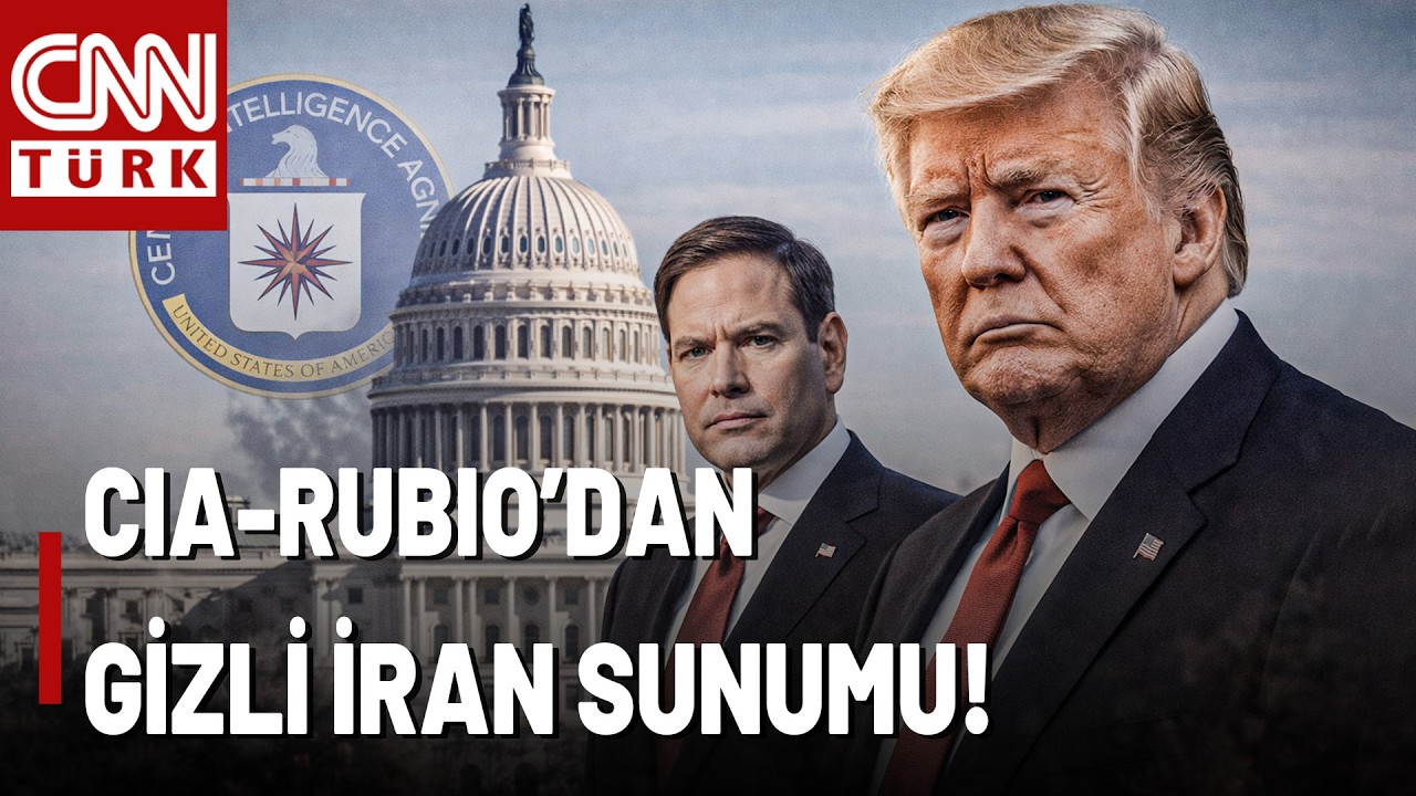 SON DAKİKA🚨CIA-Rubio'dan Kongreye Gizli Sunum! CIA ve Rubio, Kongre'ye Ne Bilgiler Verecek?