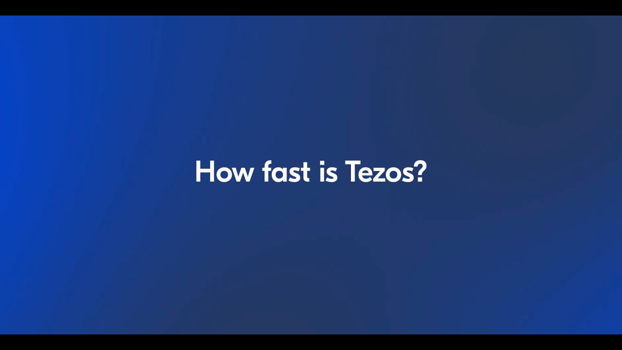 Dev Success | How Fast is Tezos?