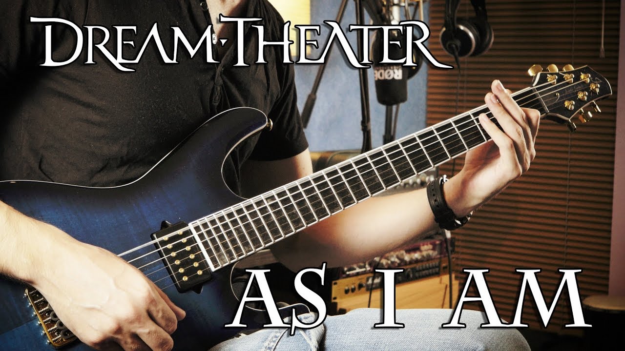 Dream Theater - As I Am - Guitar Cover by George Mylonas