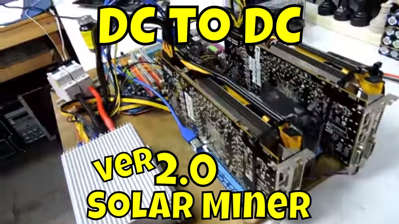 Solar Crypto Mining Version 2.0   Battery Hashing on solar! [2018]