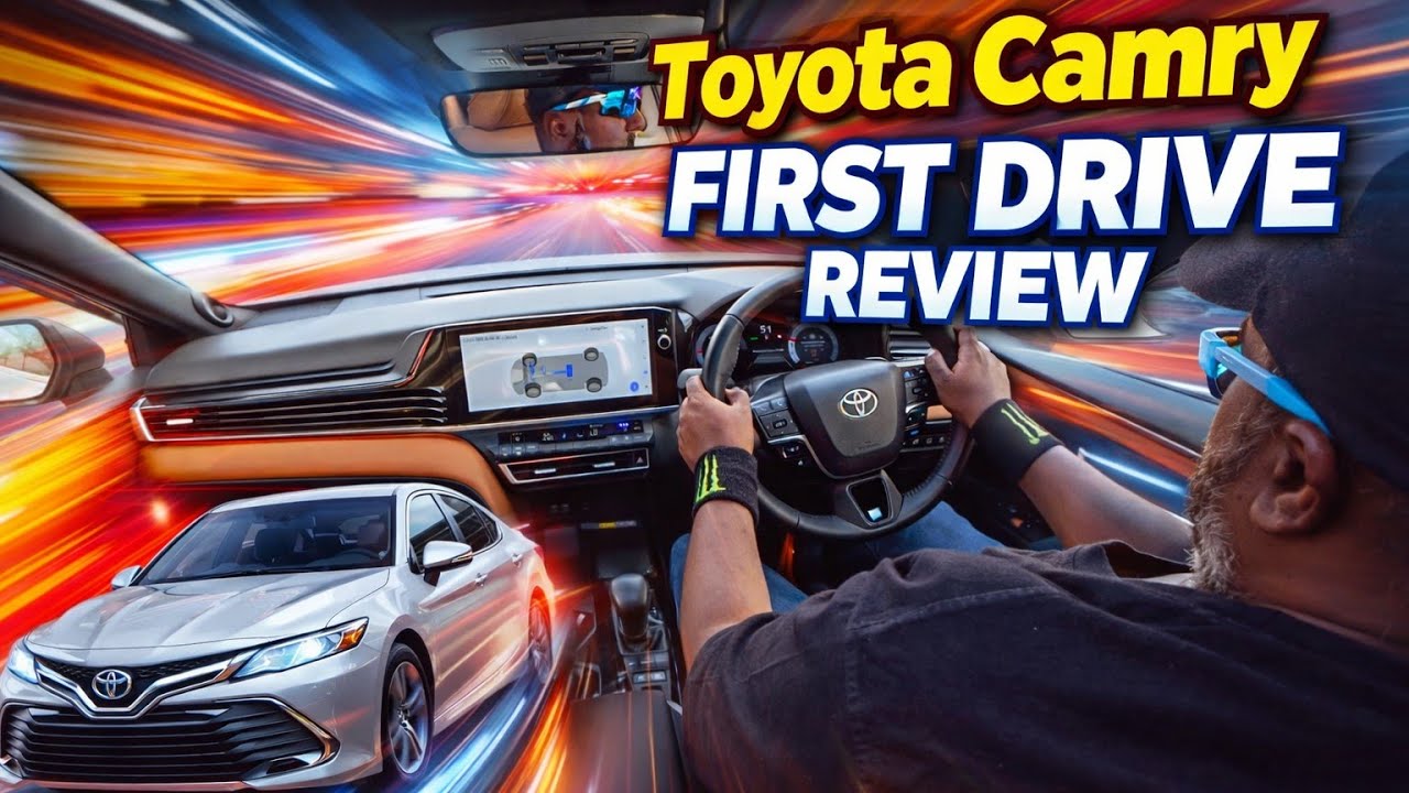 Toyota Camry First Drive Review | Comfort, Performance & Hybrid Efficiency Explained