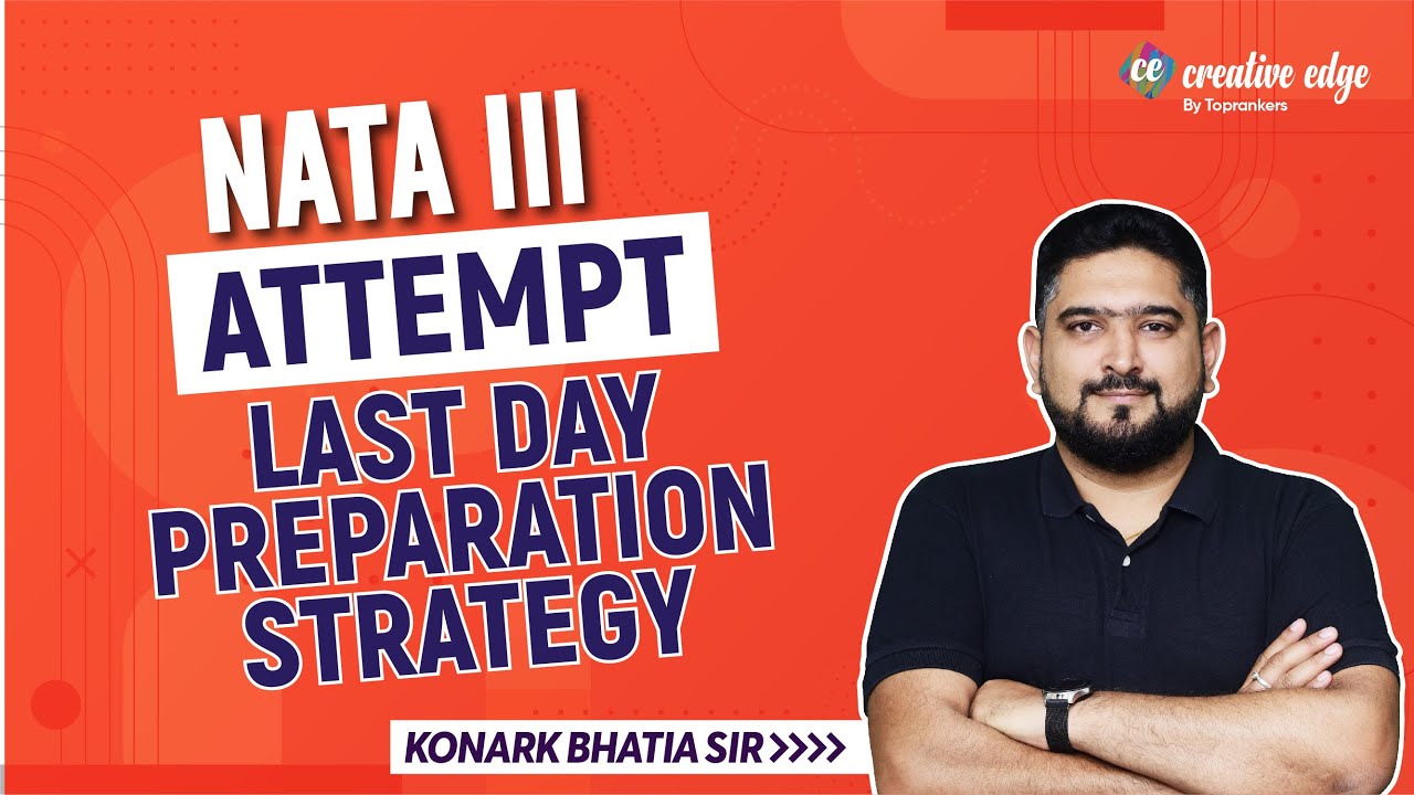 Last One Day Tips & Tricks for NATA Exam | NATA 3rd Attempt 2022 Preparation | NATA 2022 Preparation