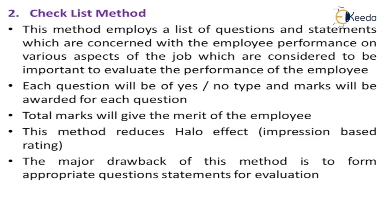 Merit Rating Methods- Work System Design- Industrial Engineering and Management