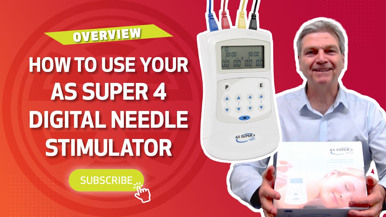 How to use an AS SUPER 4 Digital Needle Stimulator