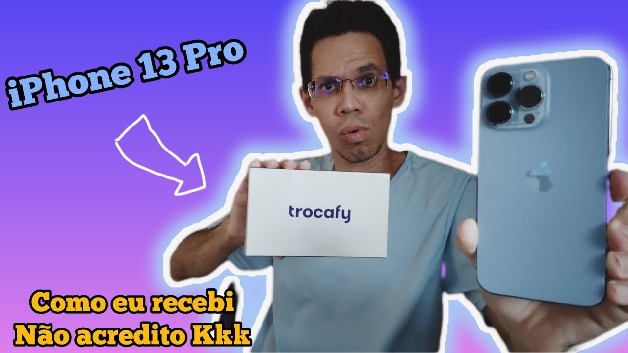 iPhone 13 pro usado da trocafy. Veja como recebi