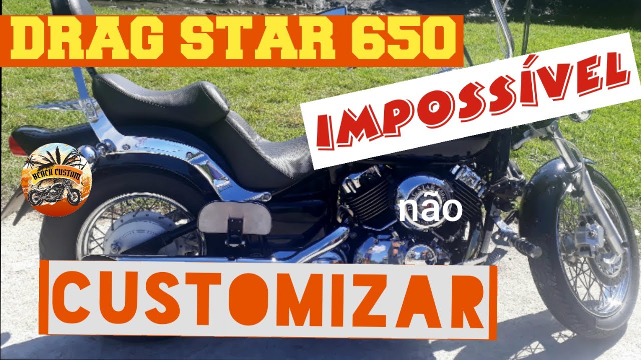Customizando sua DragStar 650 com apenas alguns links - Seria poss&iacute;vel?