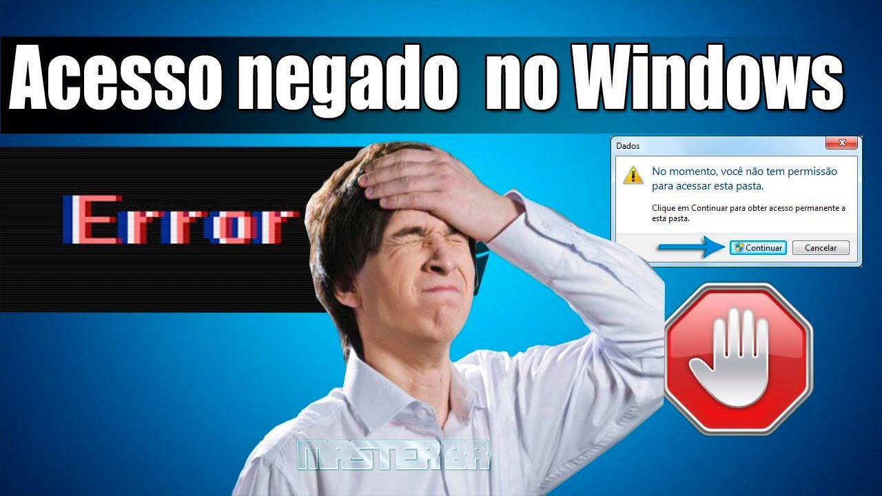 Solucionar Problema ERRO 5 ACESSO NEGADO no Windows 7 E Instalar Seu Programa Favorito.