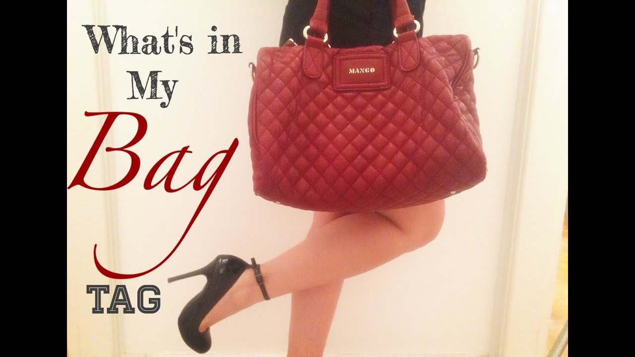 Τι έχω μέσα στην τσάντα μου ♥ What's in my Bag Tag ♥