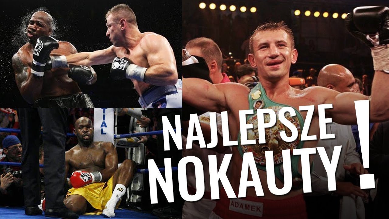 Najlepsze nokauty TOMASZA ADAMKA