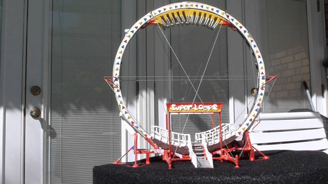 Super Loops HO scale carnival model