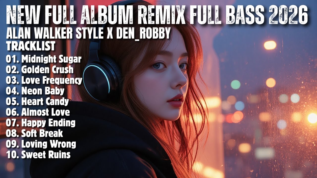 ALAN WALKER STYLE X DEN ROBBY || MIDNIGHT SUGAR || NEW FULL ALBUM 2026
