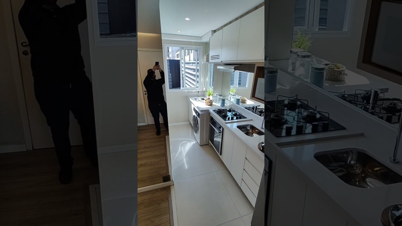 Mini tour ap&ecirc; 45m&sup2; - apartamento modelo lindo😍