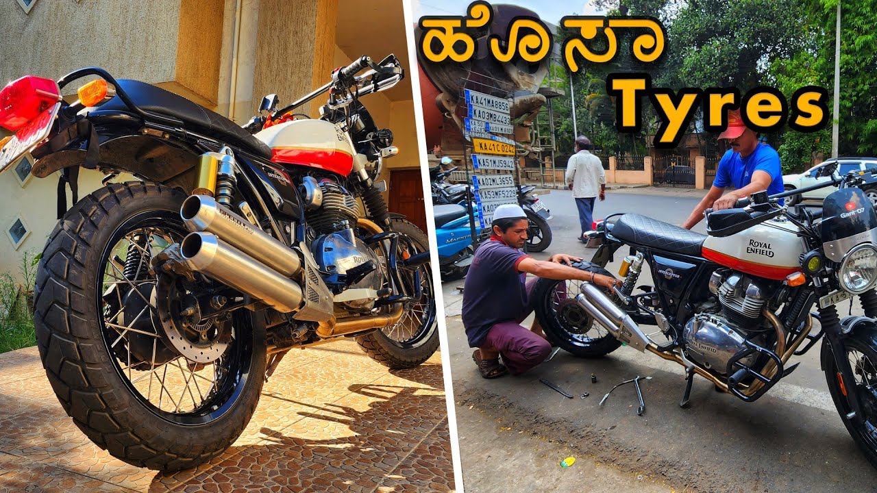 Tyre size ಜ್ಞಾಪಕ ಇಟ್ಕೋಳೋದೇ ಕಷ್ಟ🤦‍♂️ | Ralco Speed Blaster For Interceptor | Darshan Tyres Bangalore
