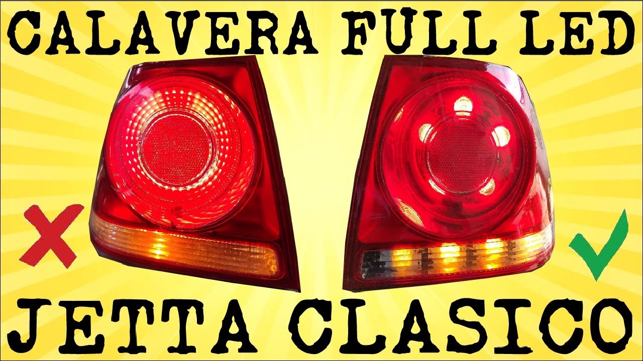🔥COMO PERSONALIZAR LAS CALAVERAS DEL JETTA CON LED´S 🔥 JETTA CLASICO 🔥 DIRECCIONAL SECUENCIAL 🔥