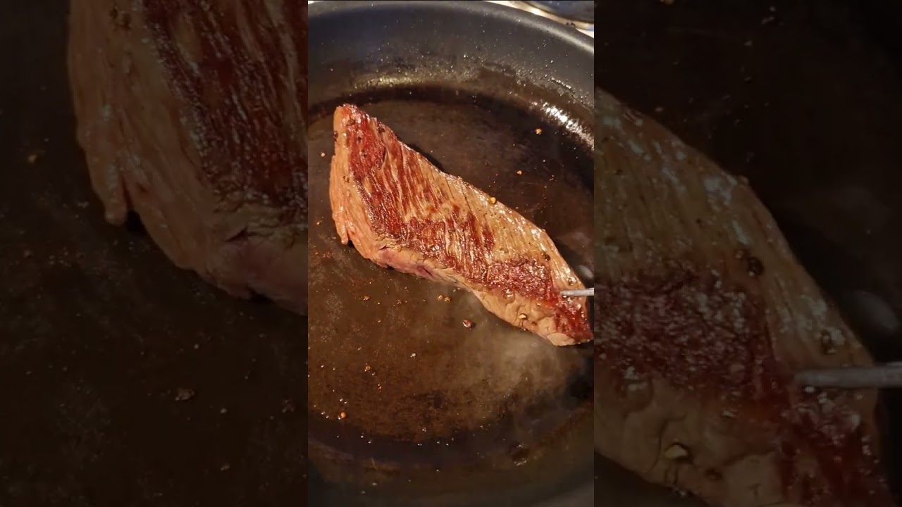 Onglet Angus Ib&eacute;rique &agrave; la po&ecirc;le. Guarda Pampa Viandes d'Exception.