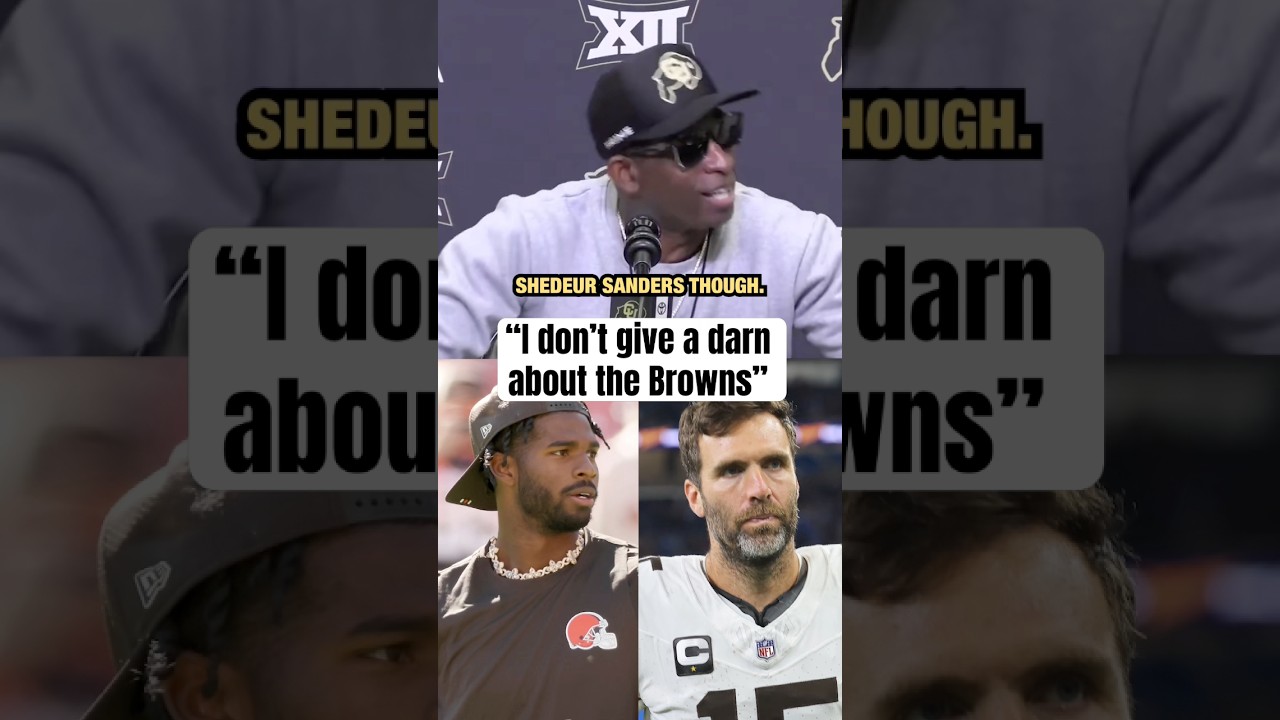 Deion reacts to Joe Flacco being traded