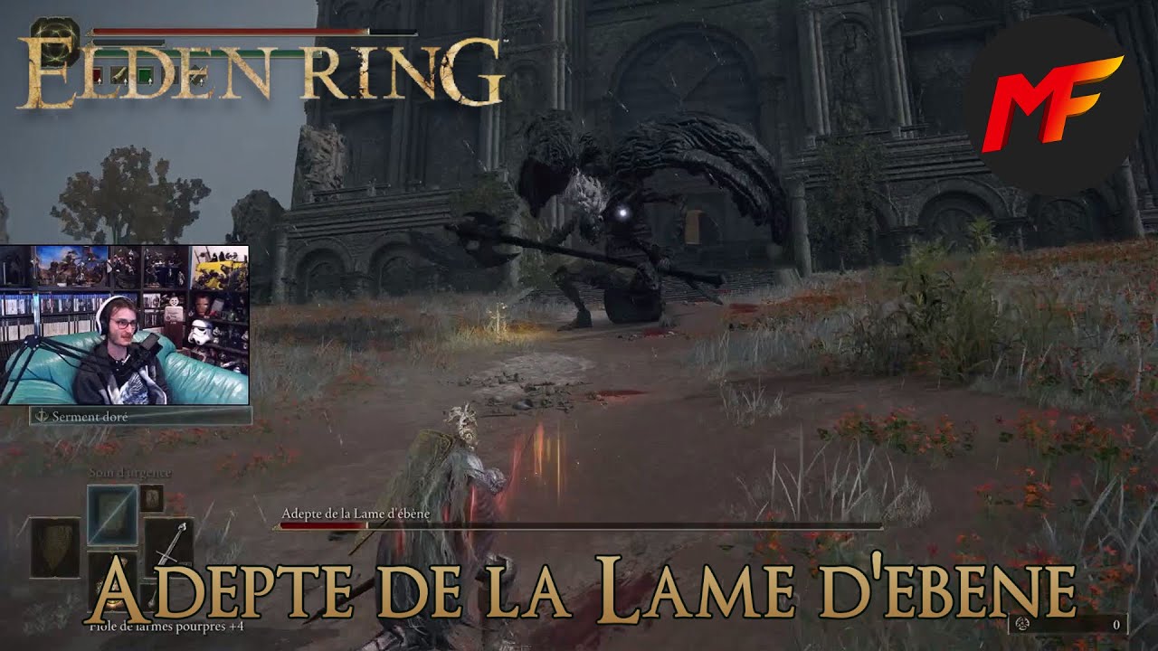 Boss : Adepte de la Lame d'&eacute;b&egrave;ne - Elden Ring
