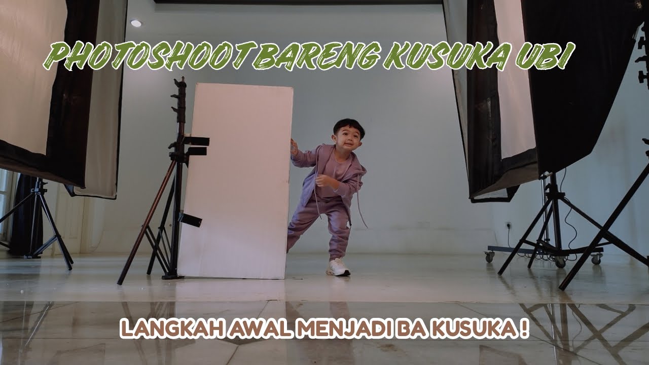 Photoshoot : foto foto bareng kusuka Ubi ❤️