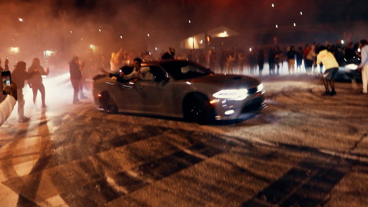 💣Orlando Florida INTERSECTION TAKEOVER *Wild Meet* 💣 #streetracing #sideshow #takeover