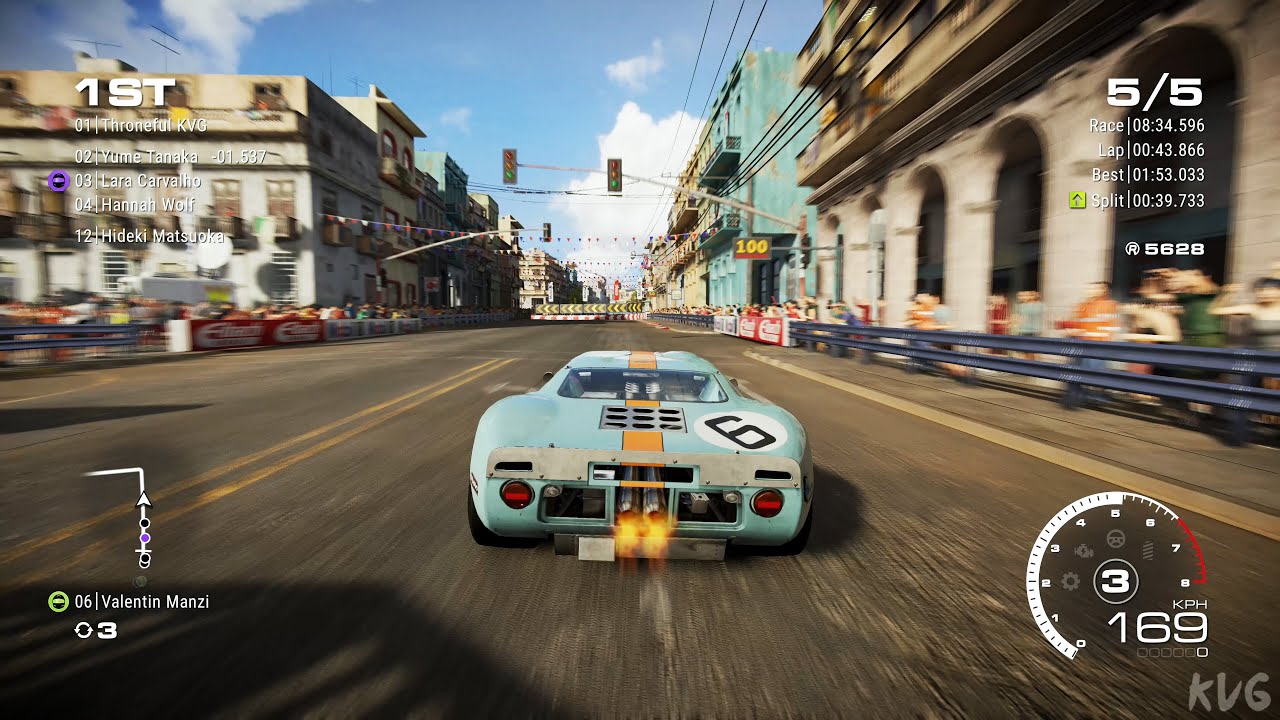 GRID Legends - Ford GT40 - Gameplay (PC UHD) [4K60FPS]