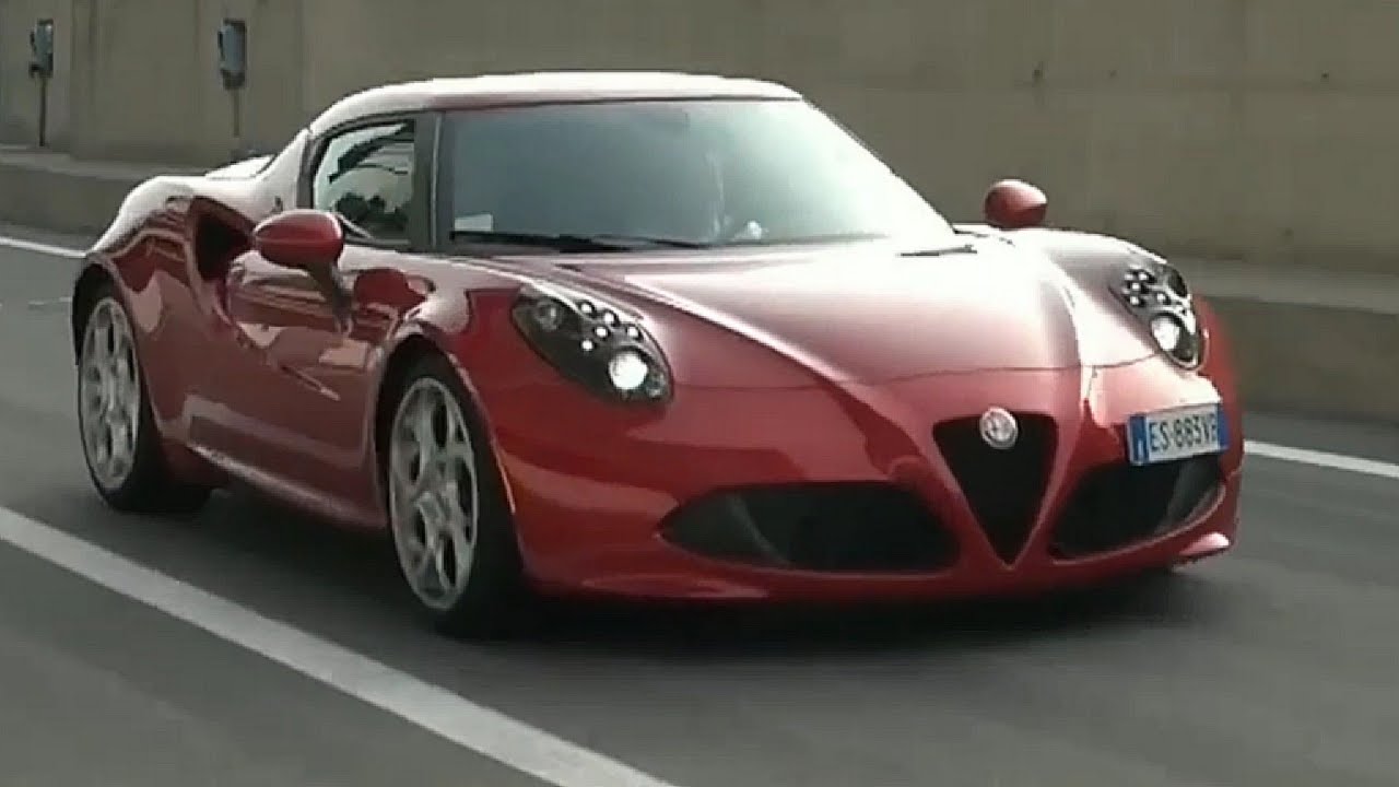ALFA ROMEO 4C DRIFT, ACCELERATION, SOUND / Compilation