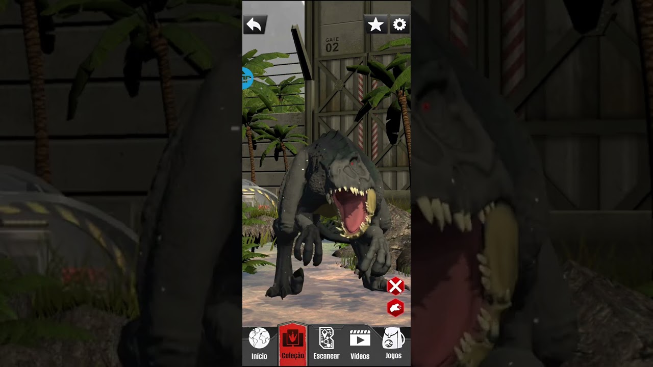 Jogando jurassic world play