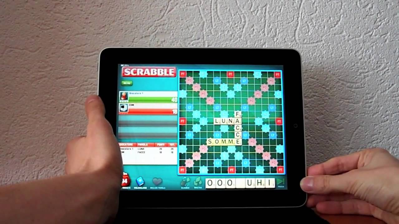 Scarabeo (Scrabble) iPad - Recensione