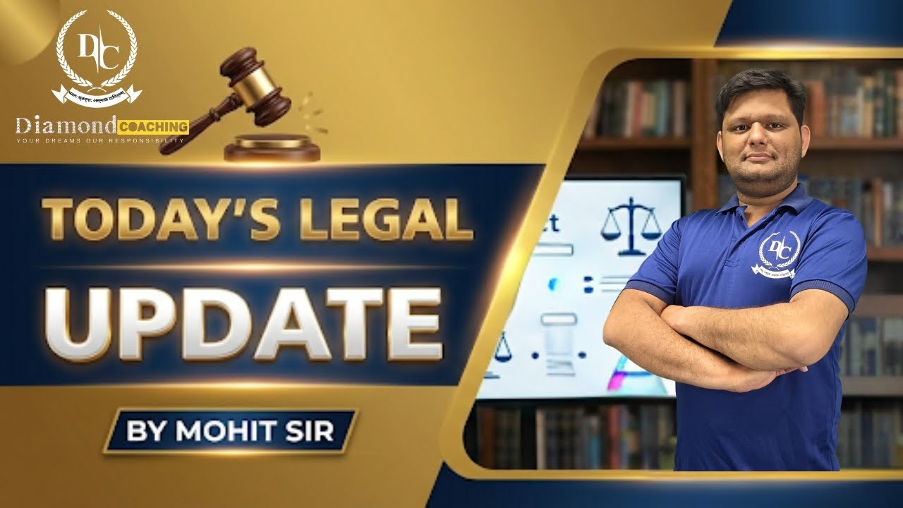 Today's Legal Update: Key Judgments & News | By Mohit Sir 22-01-2026