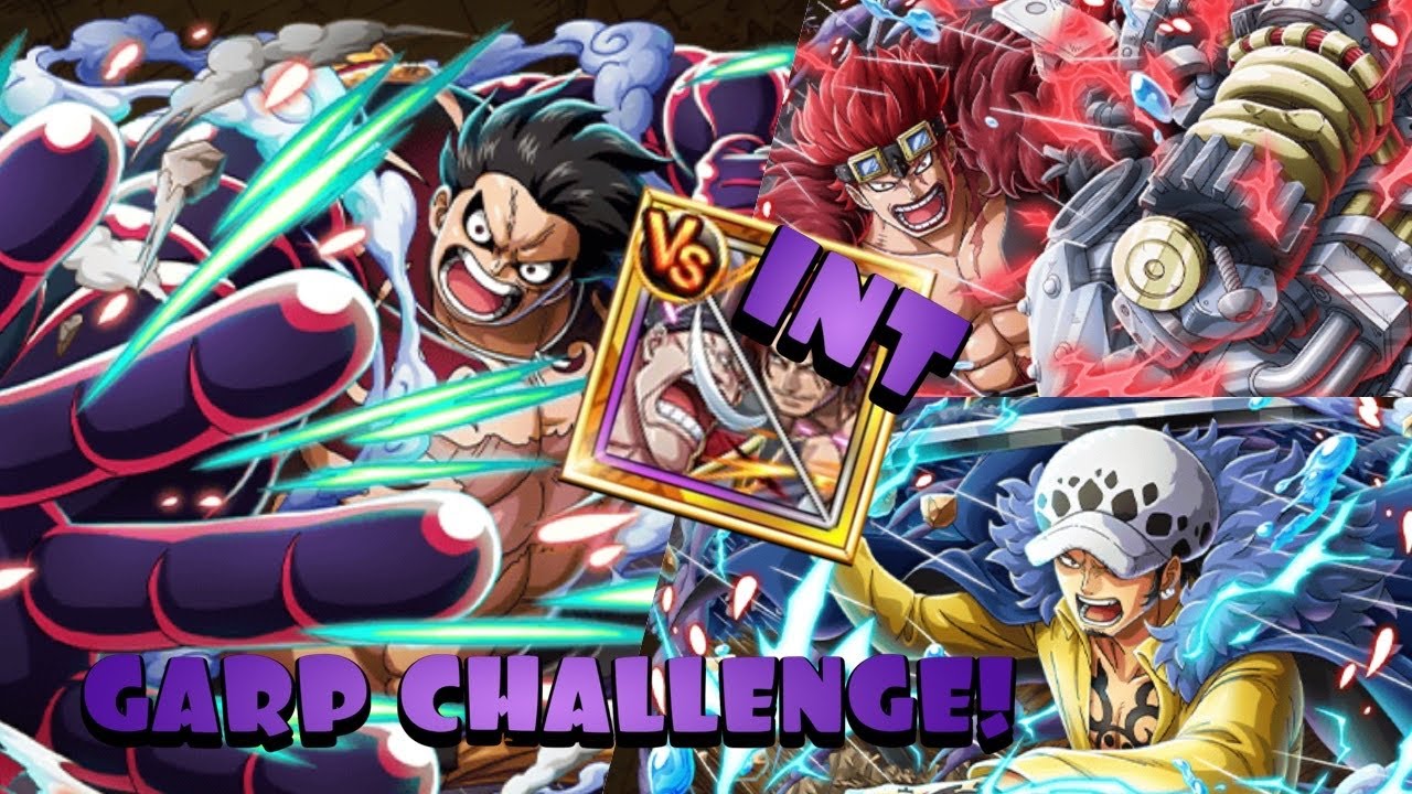 [OPTC] *JP* vs WHITEBEARD MONSTERS WORST GENERATION! Garp Challenge! Mono INT v 11* Event!