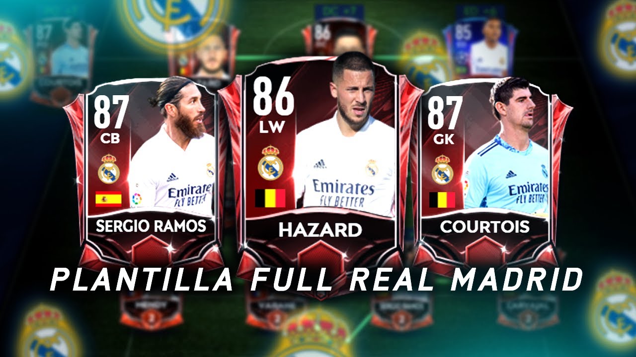 FULL REAL MADRID !!! HAZARD, COURTOIS Y MAS !!! INCREIBLE !!! || FIFA 21 MOBILE
