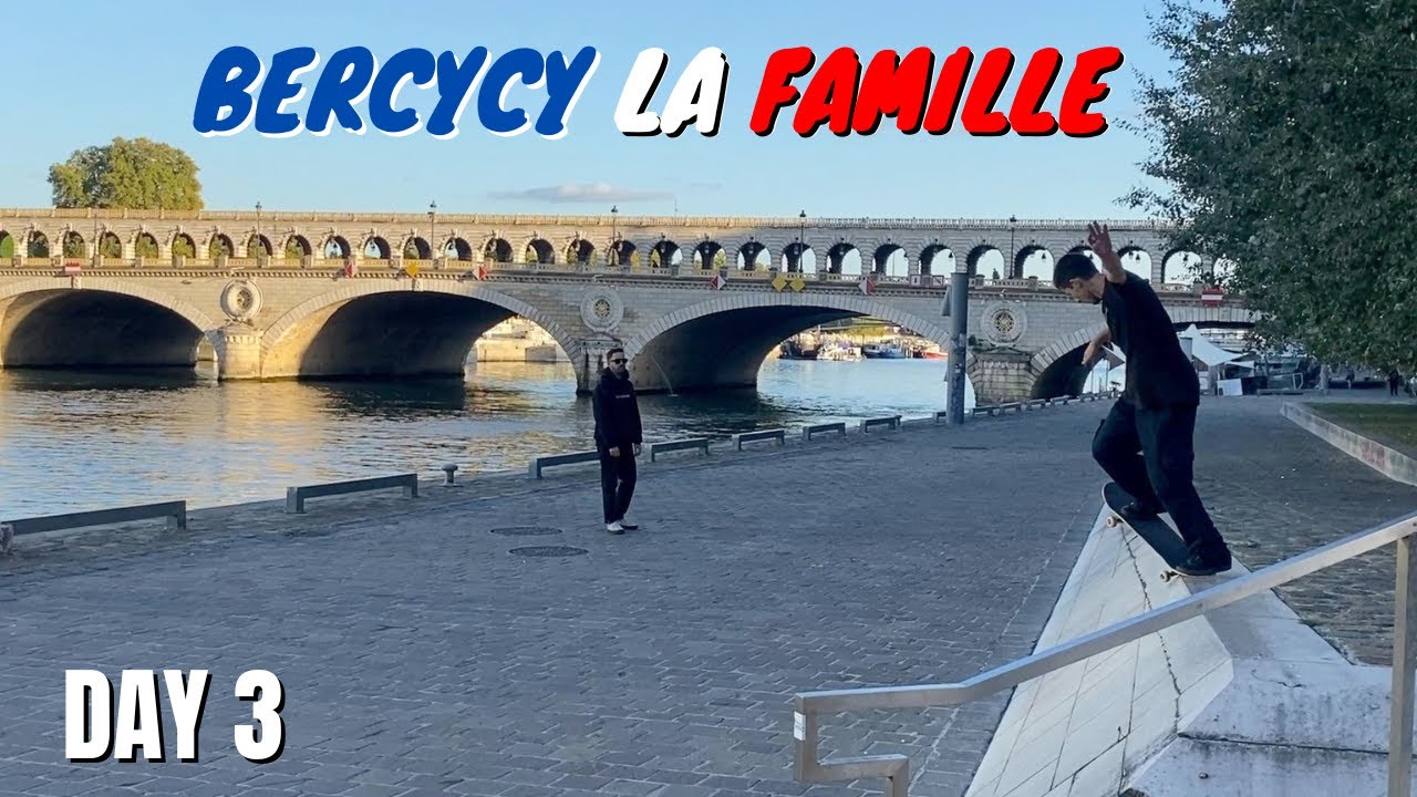 Paris street Skateboarding et Warm up Skatepark de Bercy (DAY 3)