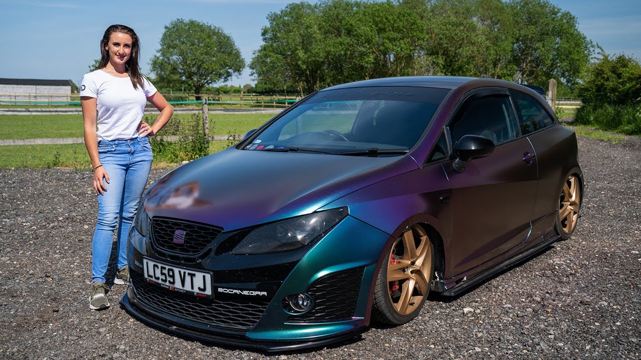Annies' 260bhp Seat Ibiza Bocanegra packs a HUGE PUNCH!