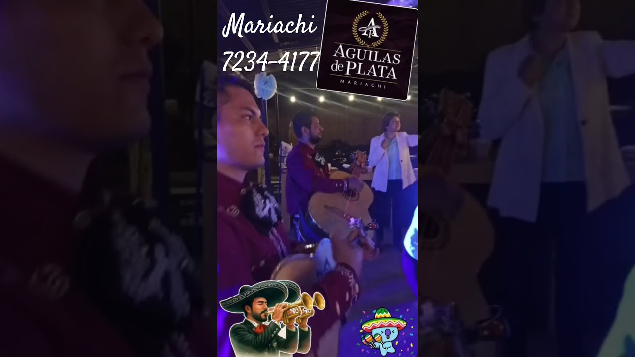 Mariachi en San José, amenizando fiesta