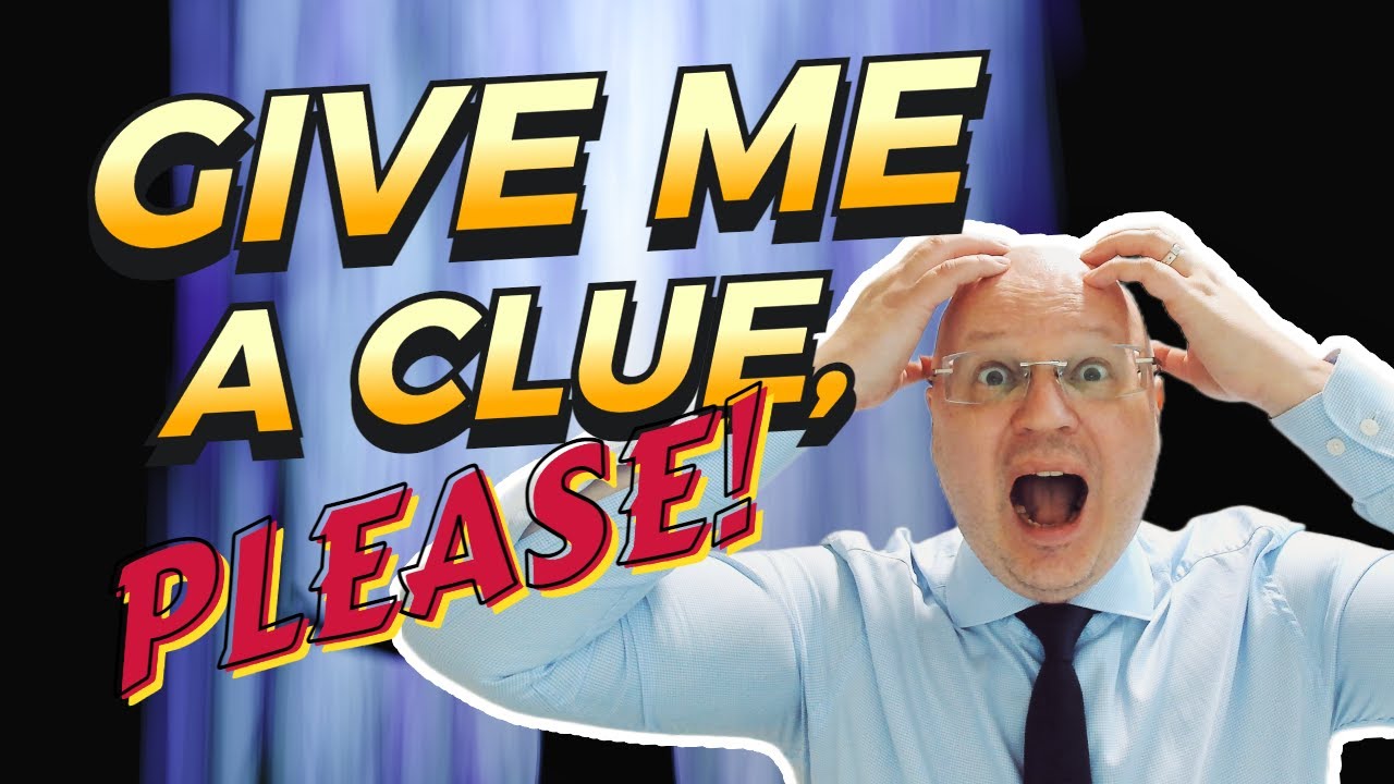 Simple ESL Vocabulary Games: Give Me a Clue, Please!