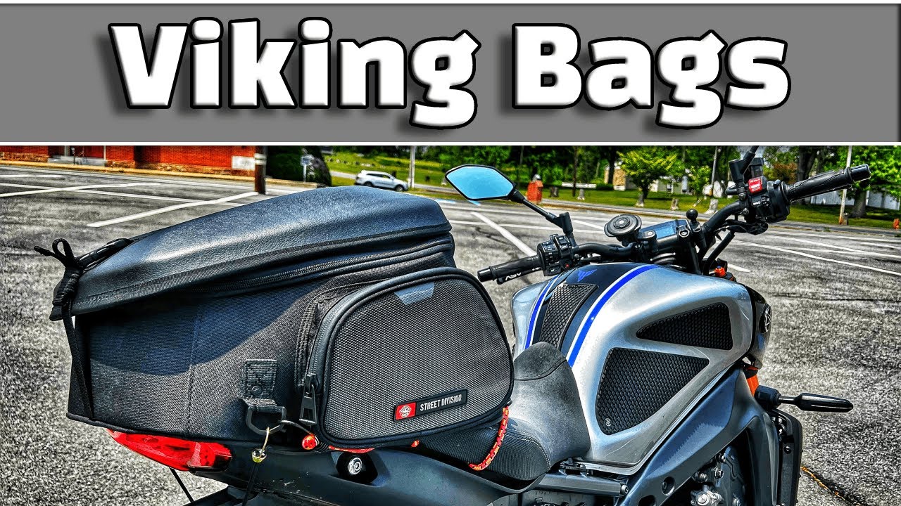 Viking Momentum Tail Bag: Street Bike Motorcycle Luggage