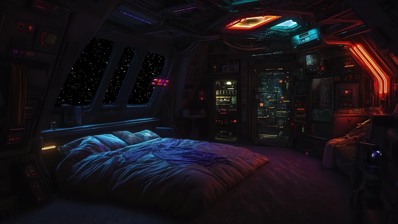 In Planetary Orbit | Cozy Peaceful Space Ambience | Soothing Smooth Deep Rumble Space Sounds