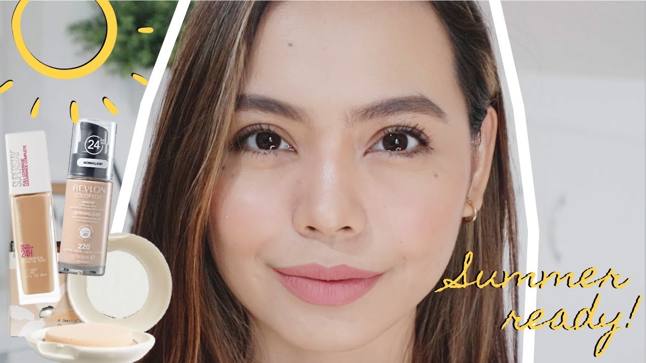 Summer Makeup Routine: MAKEUP NA HINDI MALULUSAW SA INIT! (2019) ❀ Micah Louisse