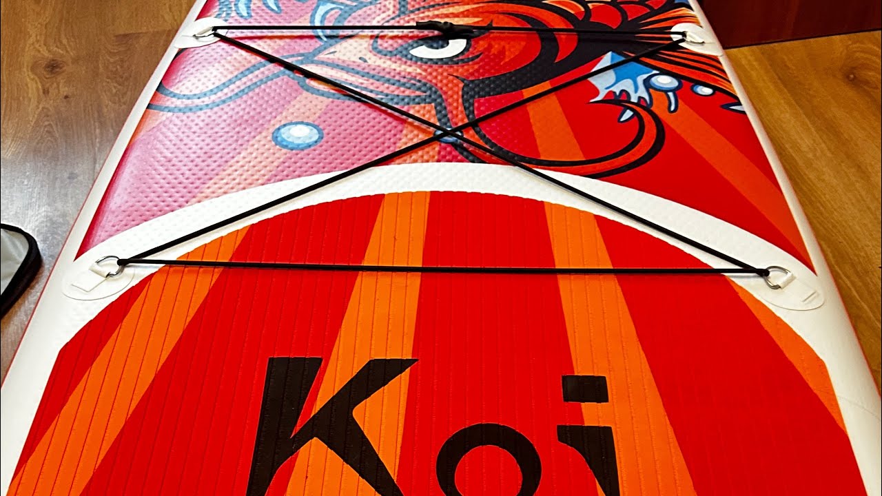 Распаковка SUP Доска КОІ 350см 84см Сапборд Koi Sup Board Обзор сапборда  2024 год
