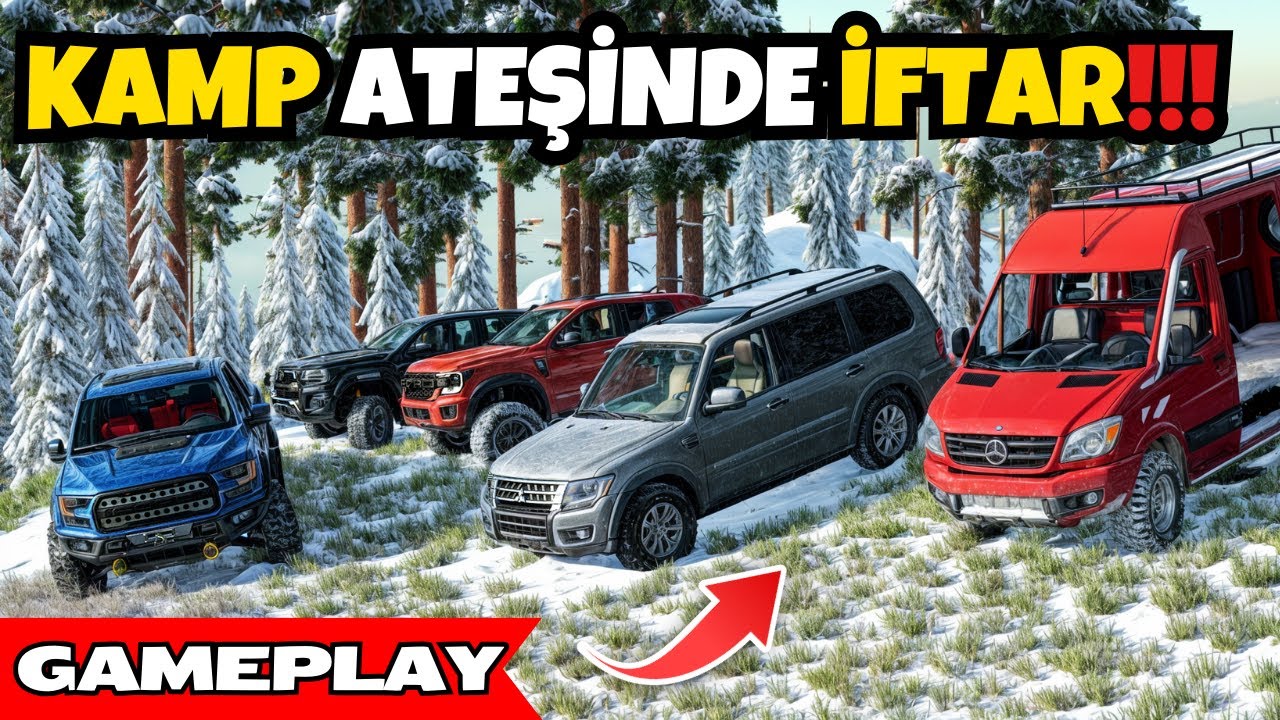 Destansı Offroad Maceraları: Yıldızların Altında İftar!
