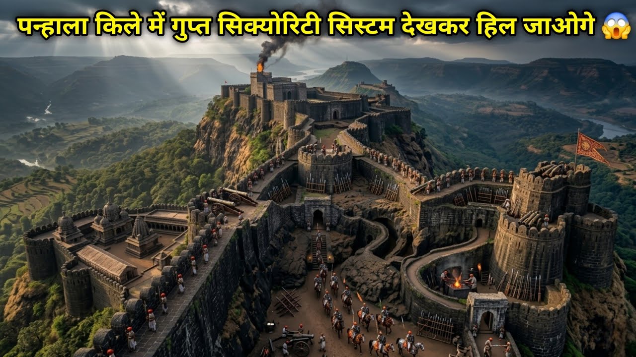 Unbelievable Hidden Security System In Shivaji Maharaj's Panhala Fort || पन्हाला किला 