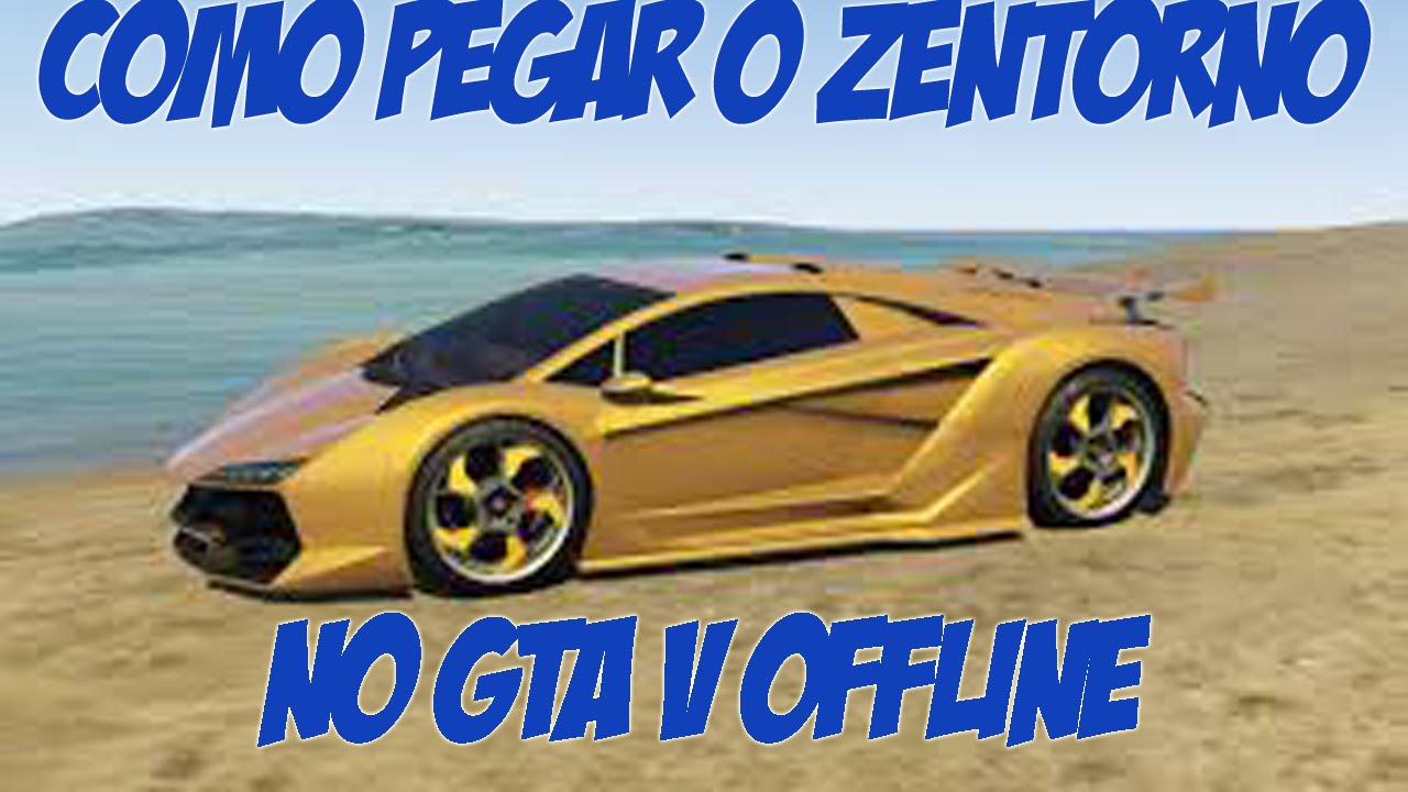 Como pegar o ZENTORNO na garagem de qualquer personagem - GTA V [PT-BR]