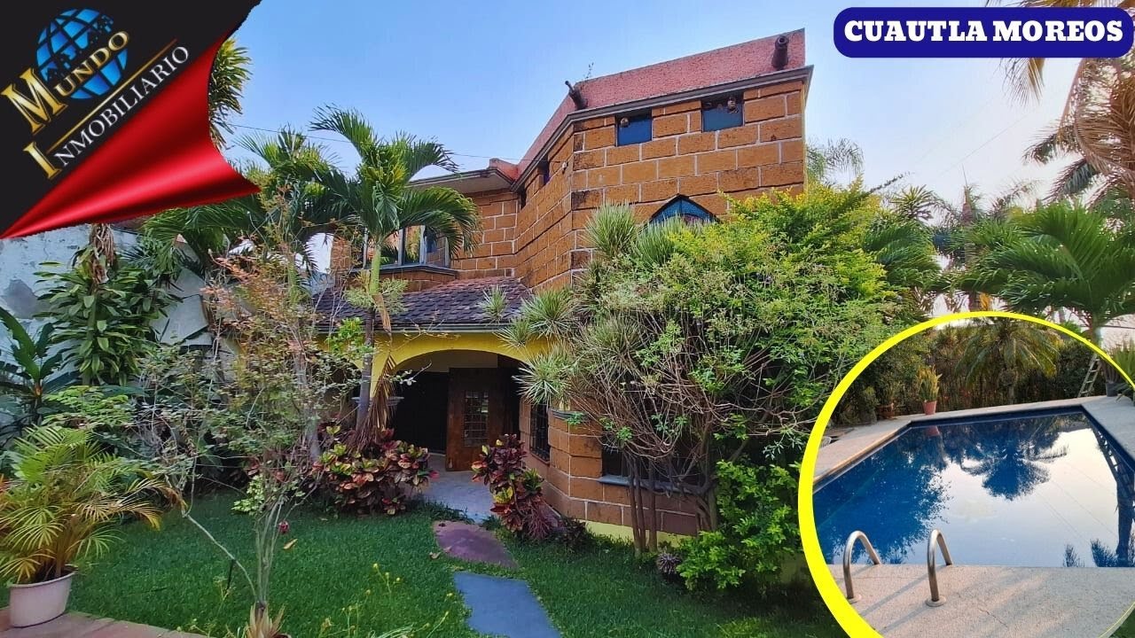Casa Con 1010m² De Terreno y Alberca En Cuautla Morelos