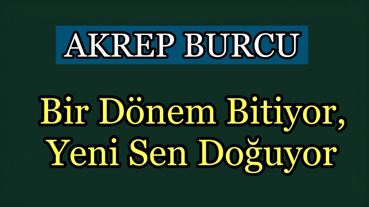 Akrepler Burcu - Yükselen Akrep / Merkür Retrosu
