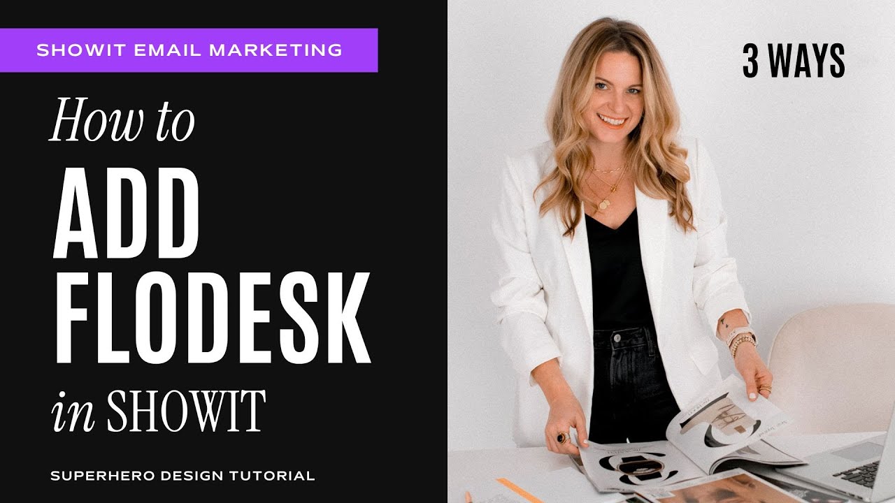 How to add Flodesk to Showit  3 ways:  Pop up, Embed & link out