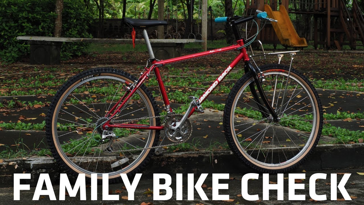 Family Bike Check Diamond Back Ascent เสือภูเขาวินเทจเเต่งจัดเต็มข้อ !