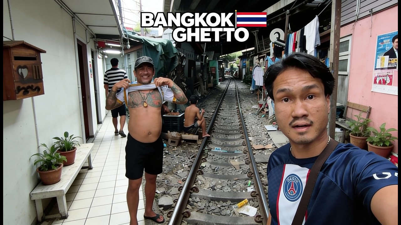 THE REAL THAILAND 🇹🇭 | Inside Khlong Toei Bangkok’s Largest Slum