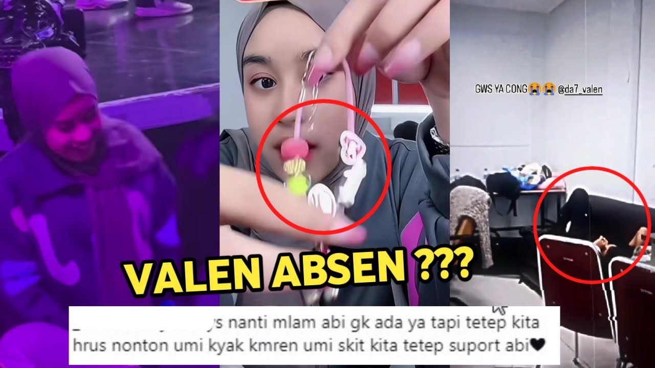 BENARKAH VALEN ABSEN MALAM INI & MILA SANGAT HARGAI PEMBERIAN VALEN! BEGINI INFO DARI FANS ?