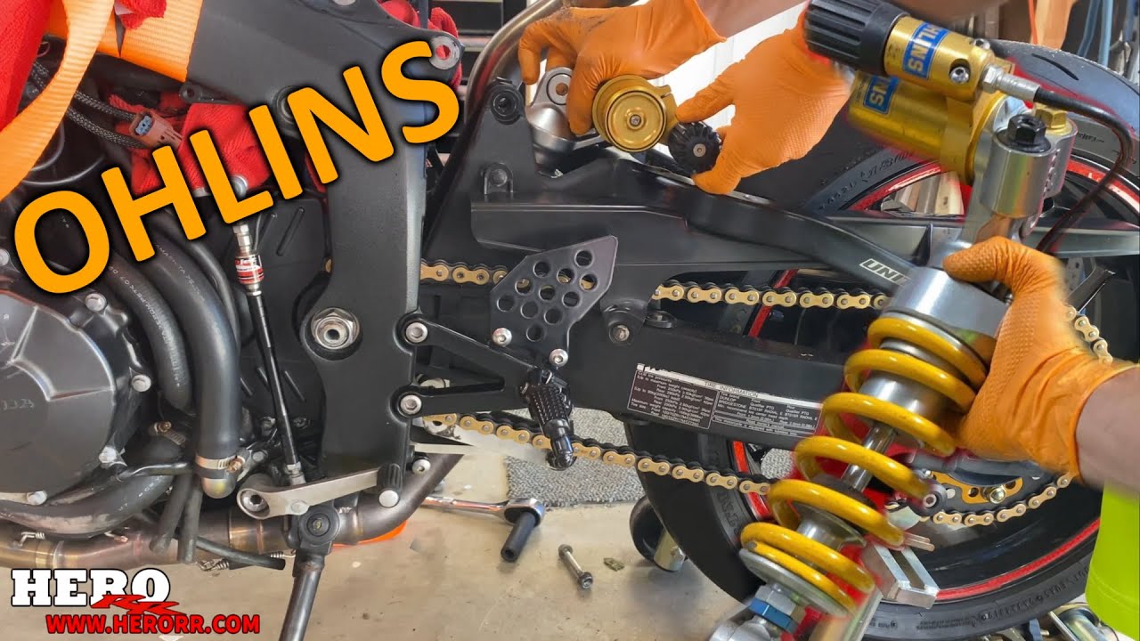 CBR600RR получает обновление дроссельной заслонки Ohlins и Domino