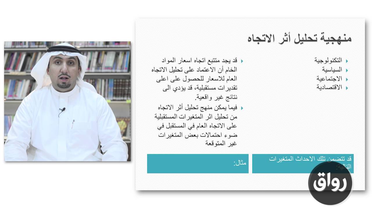 رواق : مقدمة في الدراسات المستقبلية - المحاضرة الثانية