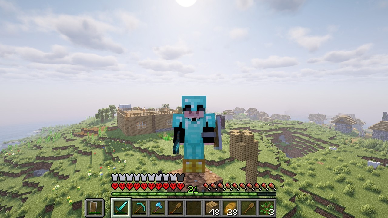 Minecraft Hardcore-#17 Am revenit...